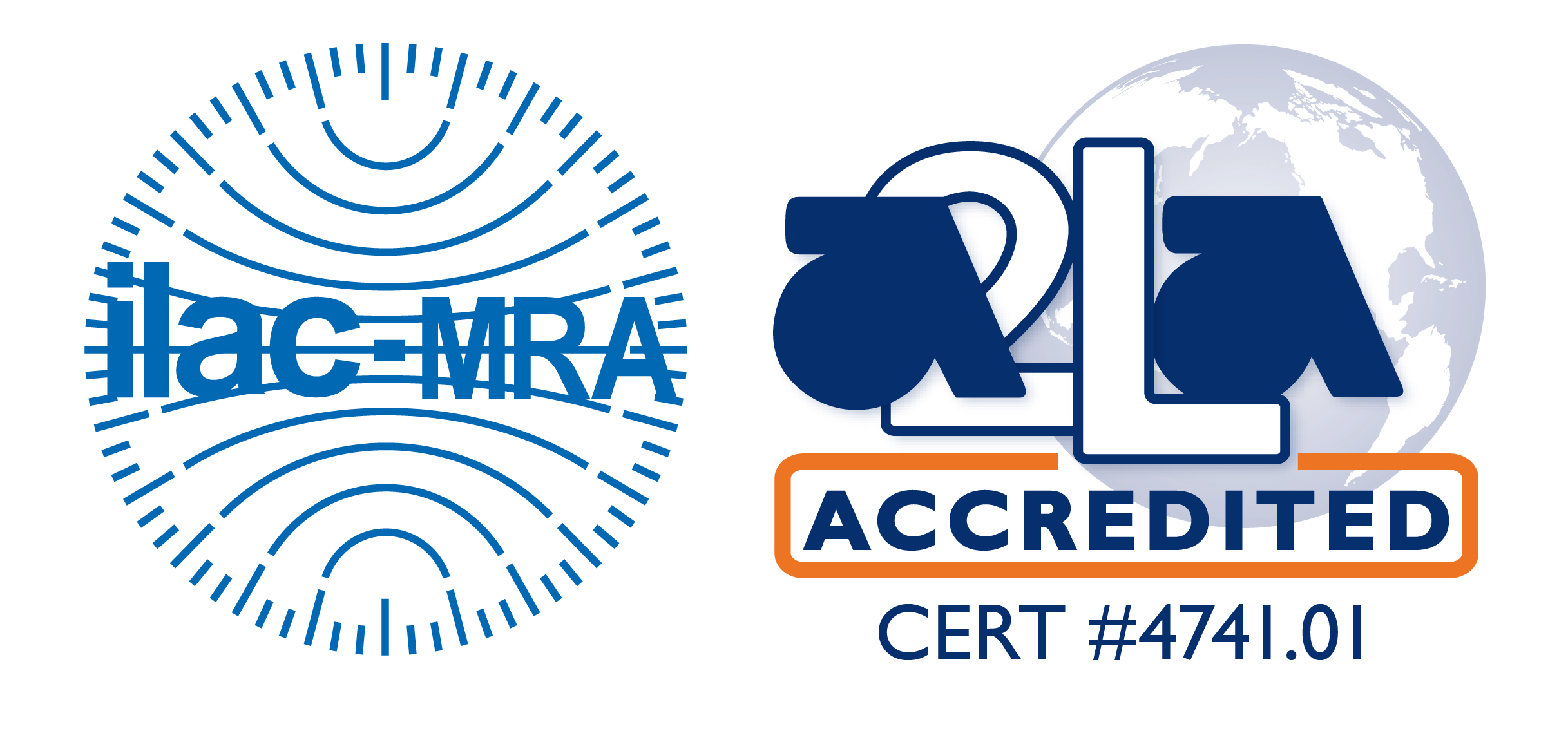 ILAC MRA-A2LA Accredited